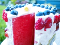 instructables mikeasaurus Watermelon Cake